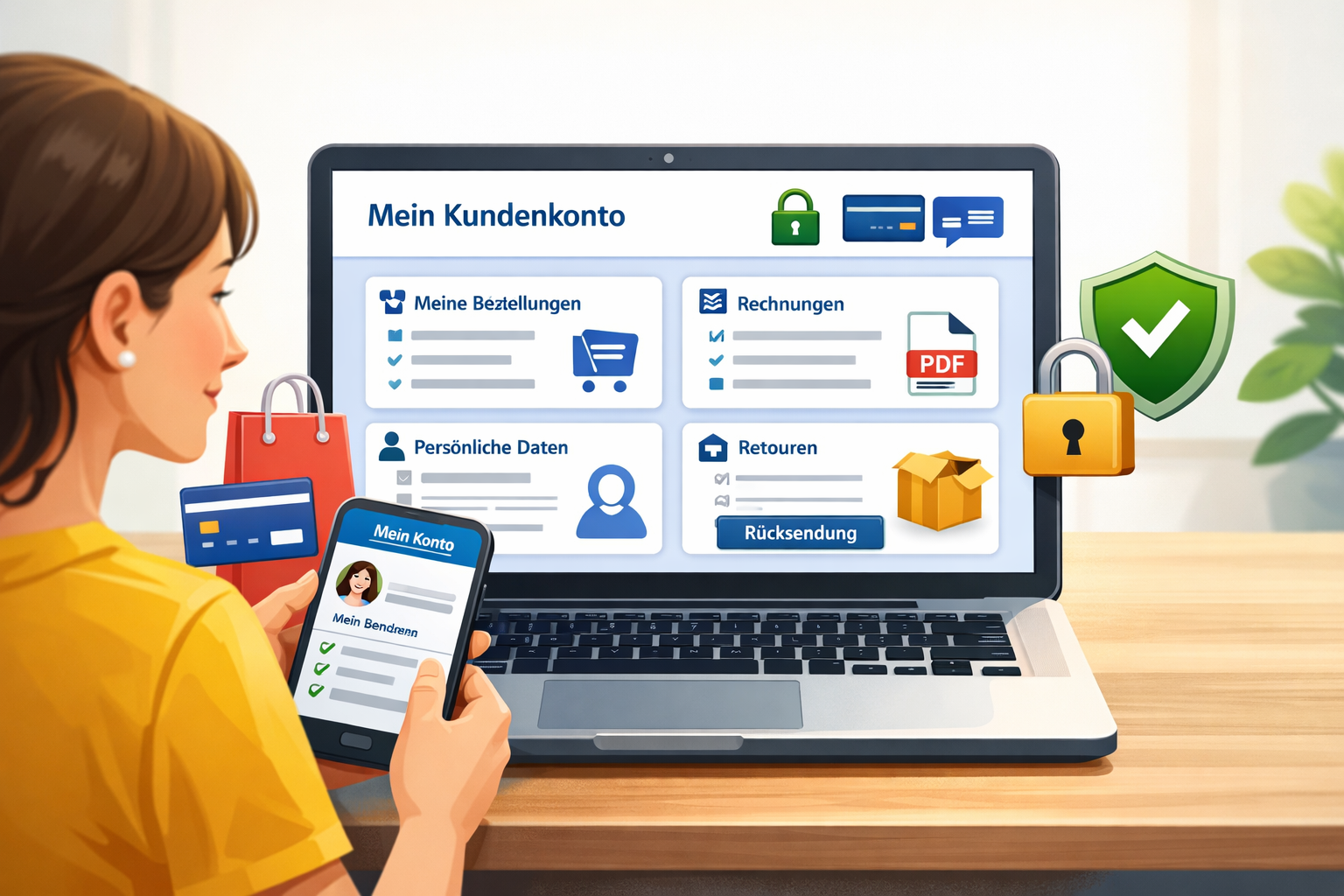 sieh an kundenkonto einloggen